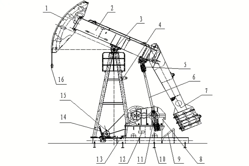 Станок-качалка с регулируемым ходом и моментом.01